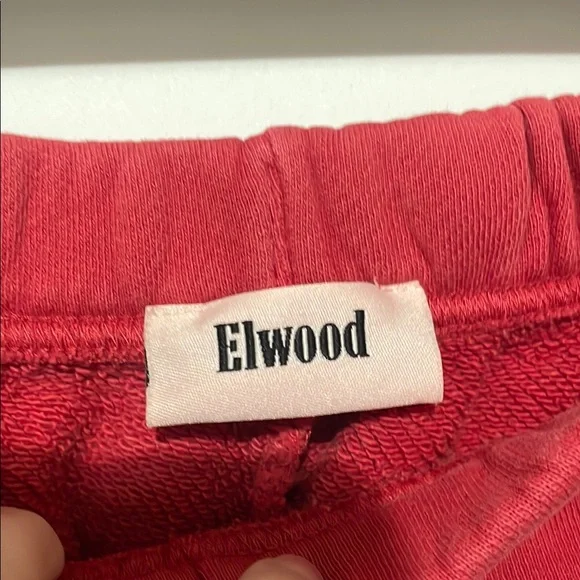 ELWOOD Vintage Red Straight Leg Sweatpant L - Picture 4 of 7